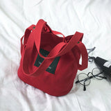 Large Capacity Canvas Women Shoulder Bag Crossbody Handbag