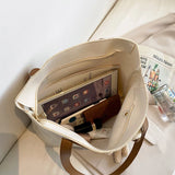 Large Capacity Casual Totes Women Daily Shoulder Bags All-match Underarm Office