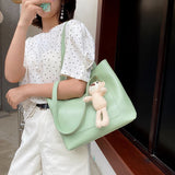 Large Capacity Casual Totes Women Daily Shoulder Bags All-match Underarm Office