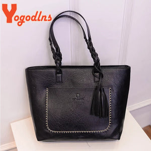 Women's Large Capacity Fringe Shoulder Bag