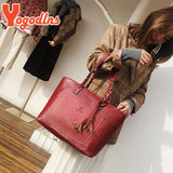 Women's Large Capacity Fringe Shoulder Bag