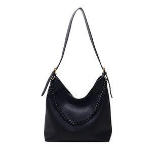 Large Capacity Shoulder Bags for Women High Pu Leather Bucket Tote