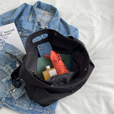 Large Capacity Cloth Shoulder Bag Multifunctional Big Tote Bag Casual Bags