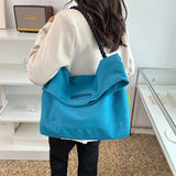 Large Capacity Cloth Shoulder Bag Multifunctional Big Tote Bag Casual Bags