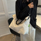 Large Capacity Cloth Shoulder Bag Multifunctional Big Tote Bag Casual Bags