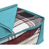 Large Capacity Clothes Storage Box Non Woven Fabric Quilts Clothes Organ