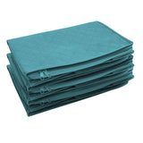 Large Capacity Clothes Storage Box Non Woven Fabric Quilts Clothes Organ