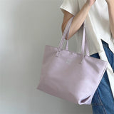 Large Capacity Women's Shoulder Bag Nylon Ladies Tote Handbags