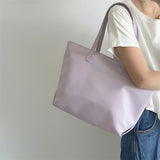 Large Capacity Women's Shoulder Bag Nylon Ladies Tote Handbags