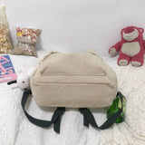 Corduroy Backpacks For Women Anti-theft Travel Bags