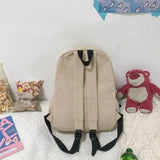Corduroy Backpacks For Women Anti-theft Travel Bags