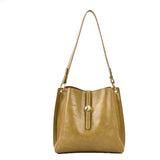 Large Capacity Crossbody Bags For Women High Bucket Bag Retro Female Shoulder Ba