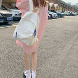 Large Capacity Women's Backpack Summer Waterproof Travel Bags Youth Schoolbag