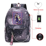 Demon Slayer Anime Men's Fishing Backpack Outdoor Camping Bag