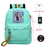 Demon Slayer Anime Men's Fishing Backpack Outdoor Camping Bag
