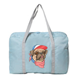Large Capacity Dog Series Travel Bag for Lady Weekend Organizer Clothes Storage