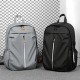 Large Capacity Durable Laptop Backpack with USB Charging Port and Earbuds Port
