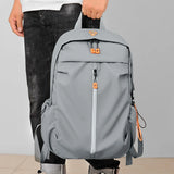 Large Capacity Durable Laptop Backpack with USB Charging Port and Earbuds Port