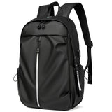 Large Capacity Durable Laptop Backpack with USB Charging Port and Earbuds Port