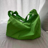 Large Capacity Exercise Crossbody Bags Soft Nylon Solid Multifunction Travel Bag
