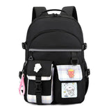 Large Capacity Girl Women Backpack Soft Touch Multi-Function Small Backpack