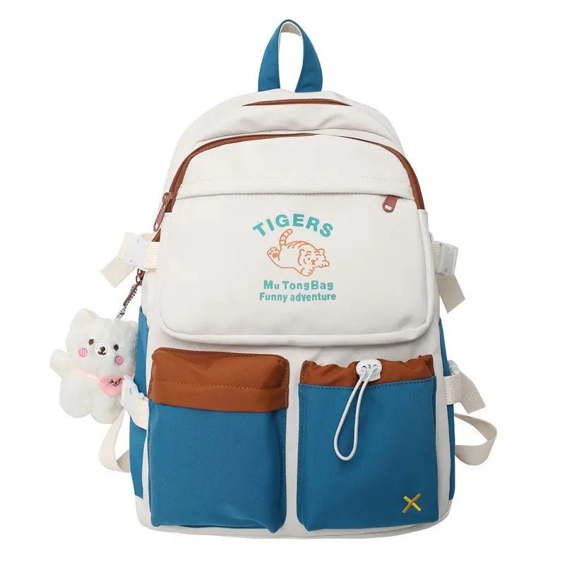 Large-Capacity Rucksack for Women Casual Student Girl Backpack