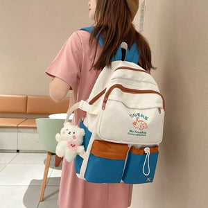 Large-Capacity Rucksack for Women Casual Student Girl Backpack