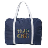 Large Capacity Travel Bag Wild Pattern Foldable Duffle Bag