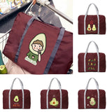 Avocado Print Luggage Bag for Travel