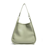 Vintage PU Leather Women's Shoulder Bag Large Capacity