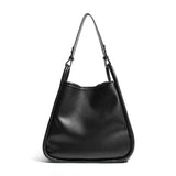 Vintage PU Leather Women's Shoulder Bag Large Capacity