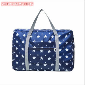 Large Foldable Travel Bag Waterproof Storage Carry On Luggage Packing Cube