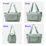 Large-Capacity Foldable Travel Bag Waterproof Duffel Tote Crossbody