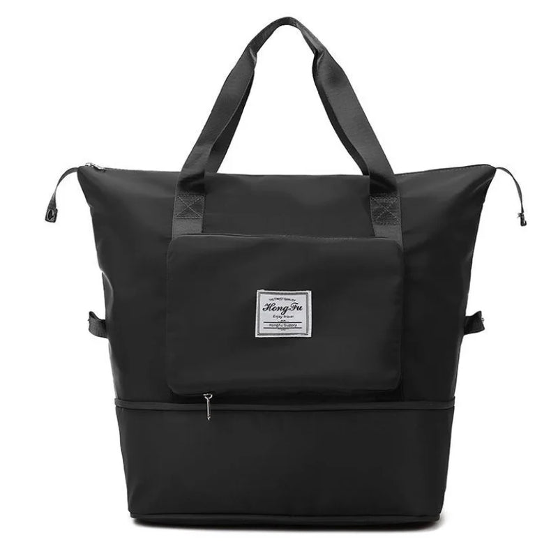 Large-Capacity Foldable Travel Bag Waterproof Duffel Tote Crossbody
