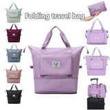 Large-Capacity Foldable Travel Bag Waterproof Duffel Tote Crossbody