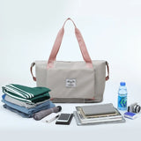 Folding Travel Bag Portable Lightweight Waterproof Tote Handbag