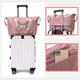 Folding Travel Bag Portable Lightweight Waterproof Tote Handbag