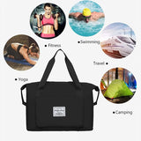 Folding Travel Bag Portable Lightweight Waterproof Tote Handbag
