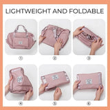 Folding Travel Bag Portable Lightweight Waterproof Tote Handbag