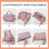 Large Capacity Foldable Travel Bag Waterproof Luggage Tote Handbag