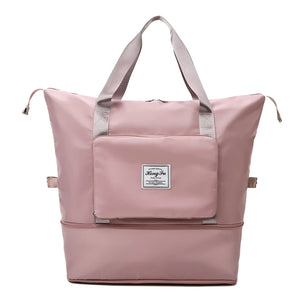 Large Foldable Travel Bag Waterproof Tote Handbag
