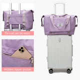 Large Capacity Folding Travel Bags Waterproof Luggage Tote Handbag