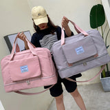 Large Capacity Folding Travel Bag Waterproof Tote Handbag