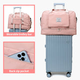 Large Capacity Folding Travel Bag Waterproof Tote Handbag