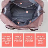 Large Capacity Folding Travel Bag Waterproof Luggage Tote Handbag