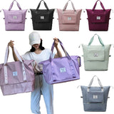 Folding Travel Bag Waterproof Luggage Tote Duffle Gym Yoga Shoulder Bag