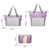 Large Capacity Travel Bag Waterproof Luggage Tote Handbag