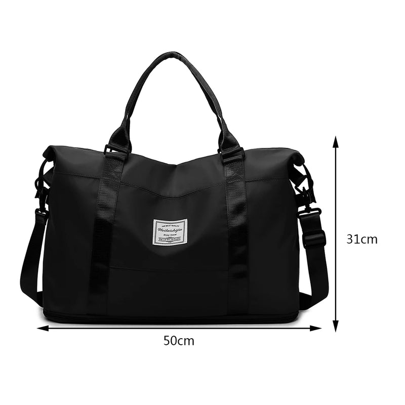 Waterproof Travel Tote Bag for Women with Large Capacity
