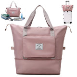 Large Capacity Folding Travel Bag for Women Luggage Tote Handbag Gym Storage