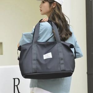 Large Capacity Folding Travel Duffel Bags Waterproof Luggage Tote Handbag